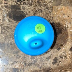 Blue sippy cup